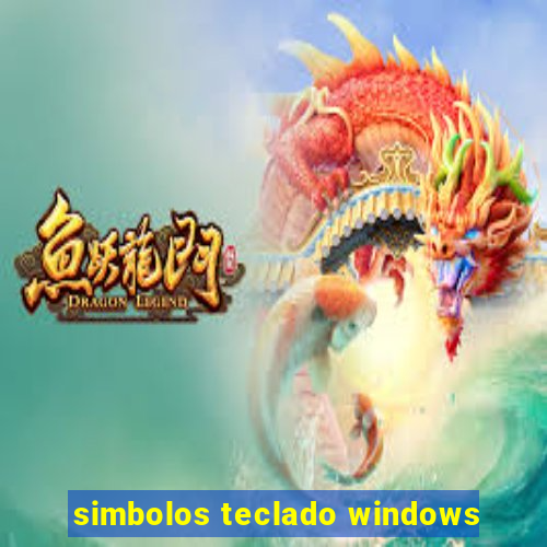 simbolos teclado windows